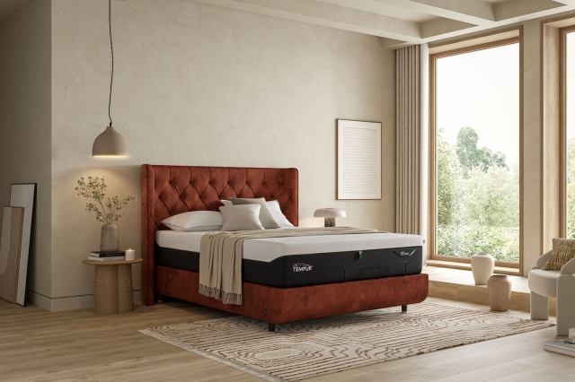 TEMPUR® TEMPUR® Arc Disc Bed Frame with Luxury Headboard