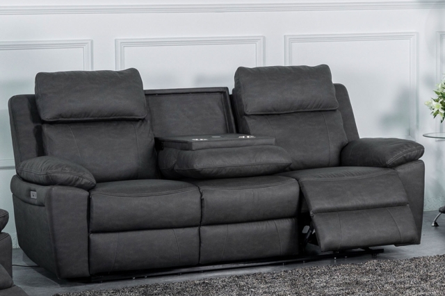 Annaghmore Furniture Series 5 Hunter Smart 3 Seater Power Recliner Sofa