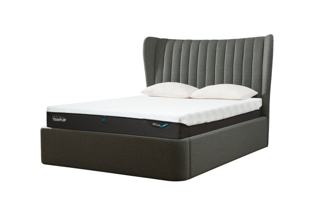 TEMPUR® Horton Ottoman Bed Base in Shetland Slate TEMPUR® Horton Ottoman Bed Base in Shetland Slate