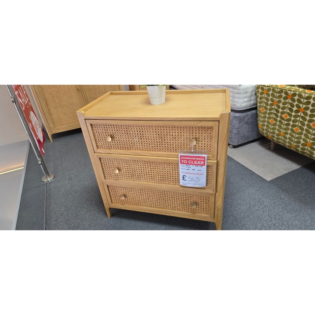 Store Clearance Items Java 3 Drawer Chest