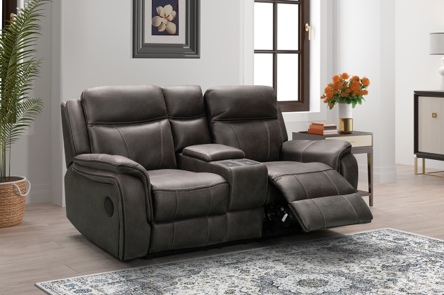 Sofa Source Ireland Series 4 - Ultimate Smart 2 Seater Power Recliner Console Sofa