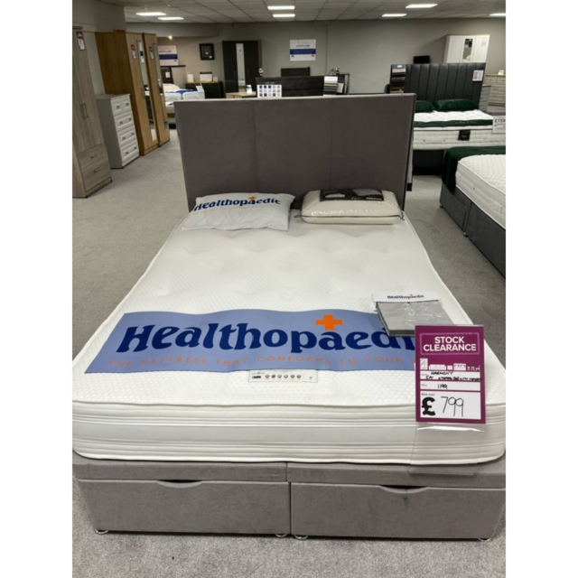 Store Clearance Items Harmony 5 Foot Ottoman Bed and Headboard