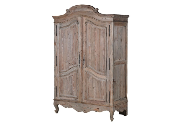 Coach House Colonial Reclaimed Pine Double Armoire