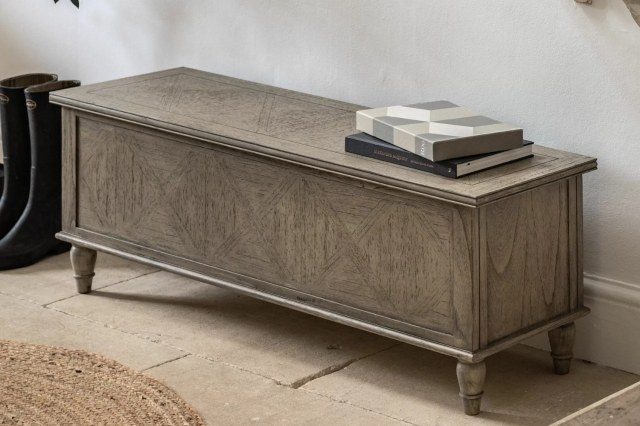 Gallery Direct Mustique French Colonial Hall Bench Chest Gallery Direct Mustique French Colonial Hall Bench Chest