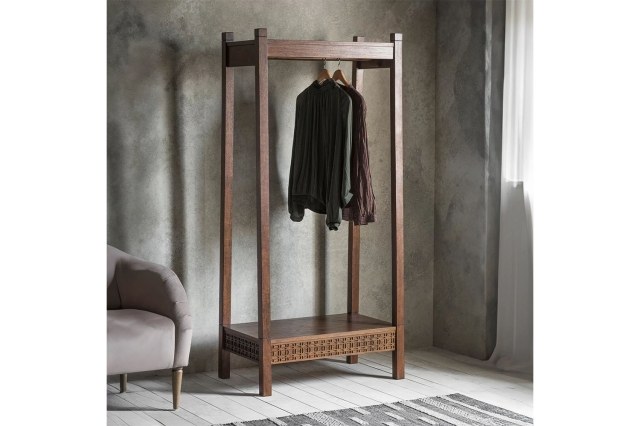 Gallery Direct Boho Retreat Open Wardrobe Gallery Direct Boho Retreat Open Wardrobe