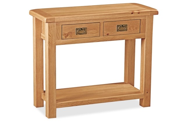Salisbury Waxed Premium Oak Console Table Salisbury Waxed Premium Oak Console Table
