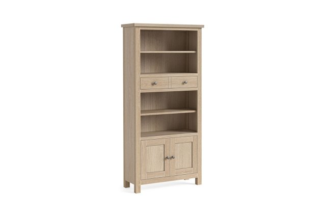 Modern Country Oak Display Unit Modern Country Oak Display Unit