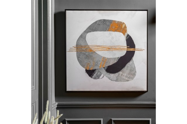 Gallery Direct Through the Dimensions II Framed Canvas 800x800mm Gallery Direct Through the Dimensions II Framed Canvas 800x800mm