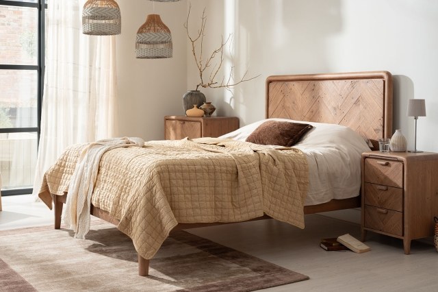 Atauro Reclaimed Wood Bed Frame Atauro Reclaimed Wood Bed Frame