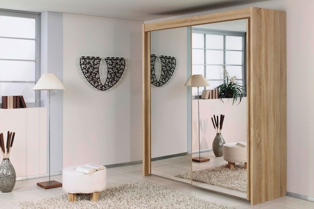 Imperial 2 Door Mirrored Wardrobe Imperial 2 Door Mirrored Wardrobe