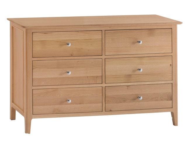 6 drawer oak chest 2024 of drawers