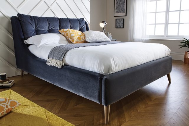 Soft cushion shop bed frame