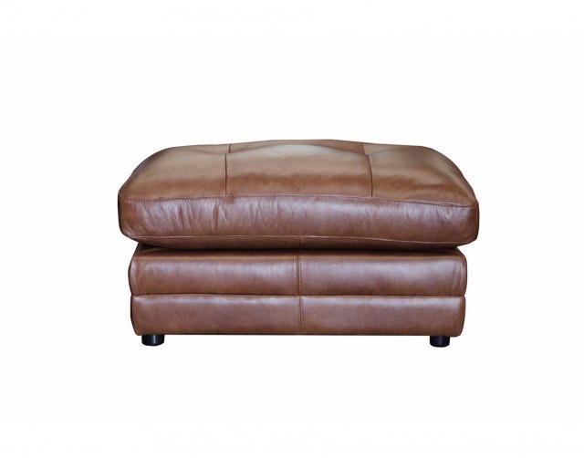 Alexander & James Bailey Leather Stool Alexander & James Bailey Leather Stool