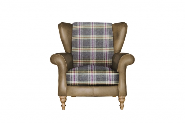 Tartan wing store chair