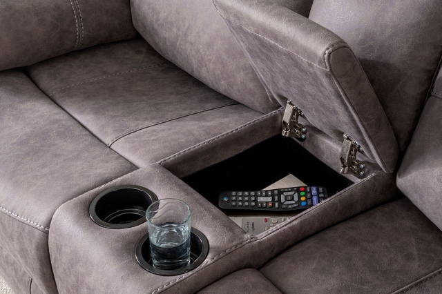 reclining sofa with storage