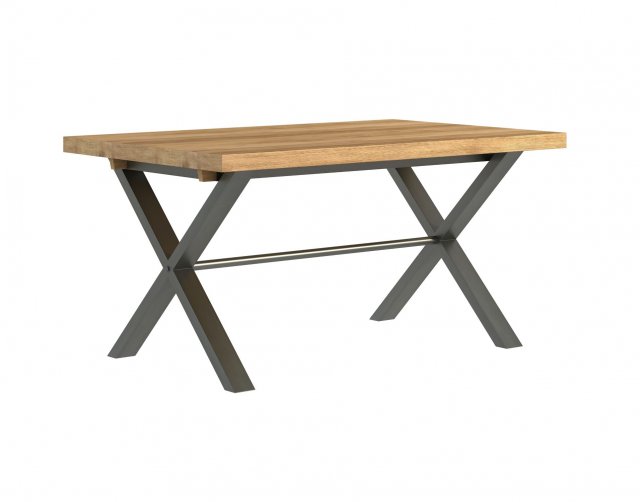 140cm industrial dining table