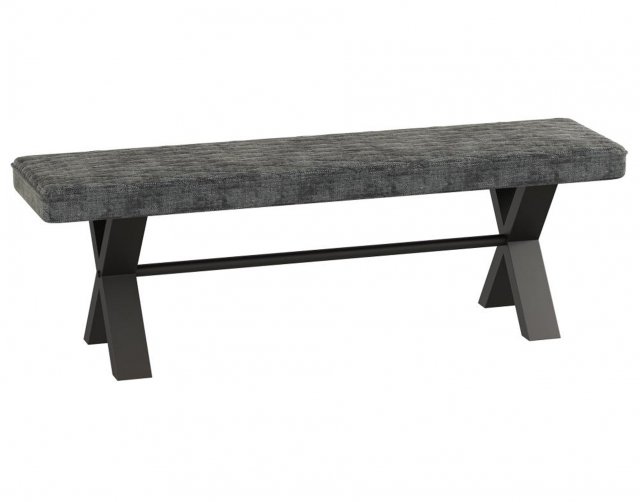 Padded bench dining online table