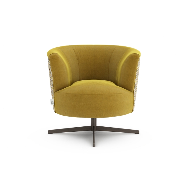 orla kiely lily swivel chair