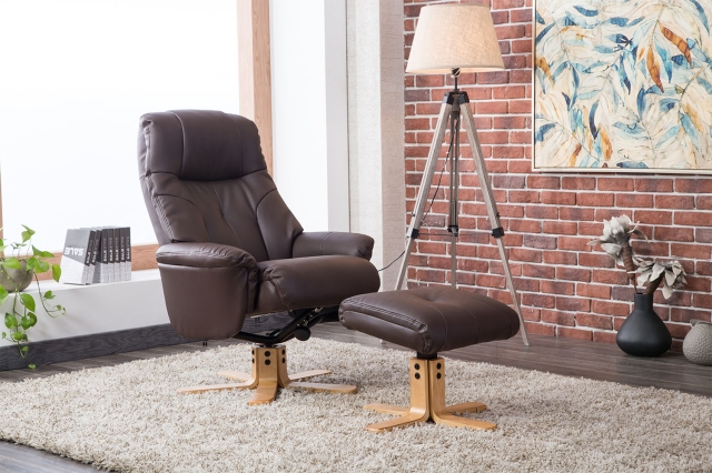 recliners with ottoman for sale