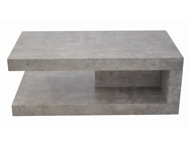 Lyra Coffee Table In Concrete Finish Furniture World