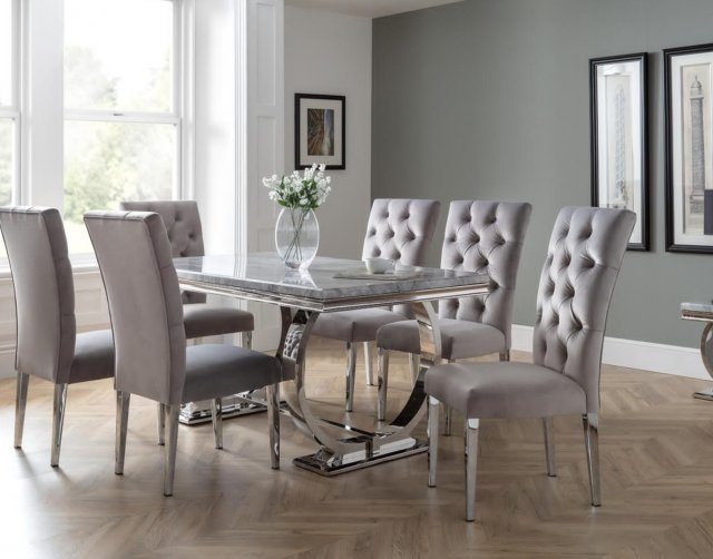 6 Chairs Elegant Dining Room Sets