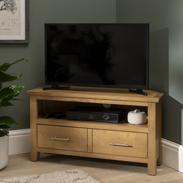 Modern corner deals tv unit