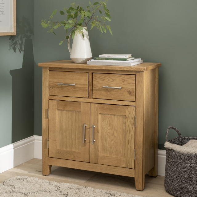 mini oak sideboards