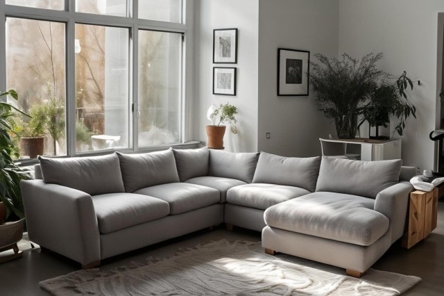 Metz 5 Seater Sectional Corner Chaise Sofa Metz 5 Seater Sectional Corner Chaise Sofa