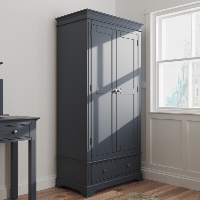 Cotswold shop grey wardrobe