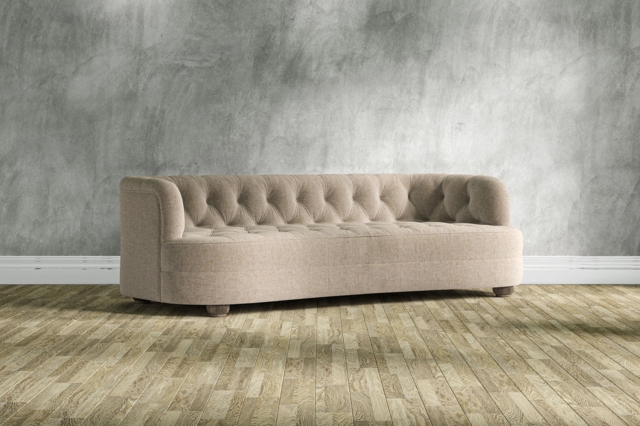 Large on sale tufted sofa