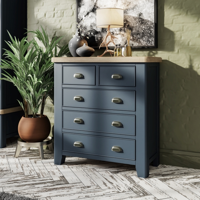 Blue shop oak furniture