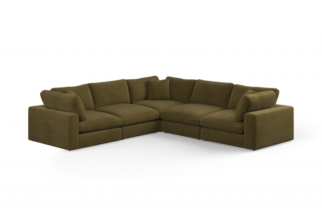 Large 5 online seater corner sofa