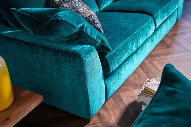 Next teal outlet sofa