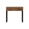 CFL Boston Reclaimed Wood Industrial Console Table