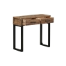 CFL Boston Reclaimed Wood Industrial Console Table