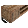 CFL Boston Reclaimed Wood Industrial Wide TV Unit