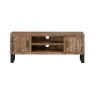 CFL Boston Reclaimed Wood Industrial Wide TV Unit