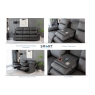 Annaghmore Furniture Series 5 Hunter Smart 3 Seater Power Recliner Sofa