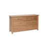 Moda Solid Oak 3 Over 4 Chest of Drawers