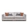 Ashwood Designs Milton Upholstered 4 Seater Split Sofa