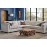 Ashwood Designs Milton Upholstered 6 Seater Corner Sofa