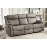 Sofa Source Ireland Ellena Soft Grey 3 Seater Recliner Sofa with Table