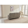 Sofa Source Ireland Ellena Light Grey 3 Seater Recliner Sofa with Table