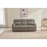 Sofa Source Ireland Ellena Light Grey 3 Seater Recliner Sofa with Table