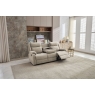 Sofa Source Ireland Ellena Oatmeal 3 Seater Recliner Sofa with Table