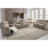 Sofa Source Ireland Ellena Oatmeal 3 Seater Recliner Sofa with Table