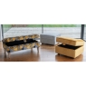 Alstons Alstons Fairmont Legged Ottoman Stool