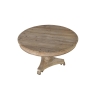 Coach House Colonial Reclaimed Pine Drum Top Dining Table