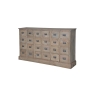 Coach House Colonial Reclaimed Pine 24 Drawer Chest