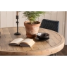 Baker Furniture Grant Reclaimed Wood 120cm Round Dining Table